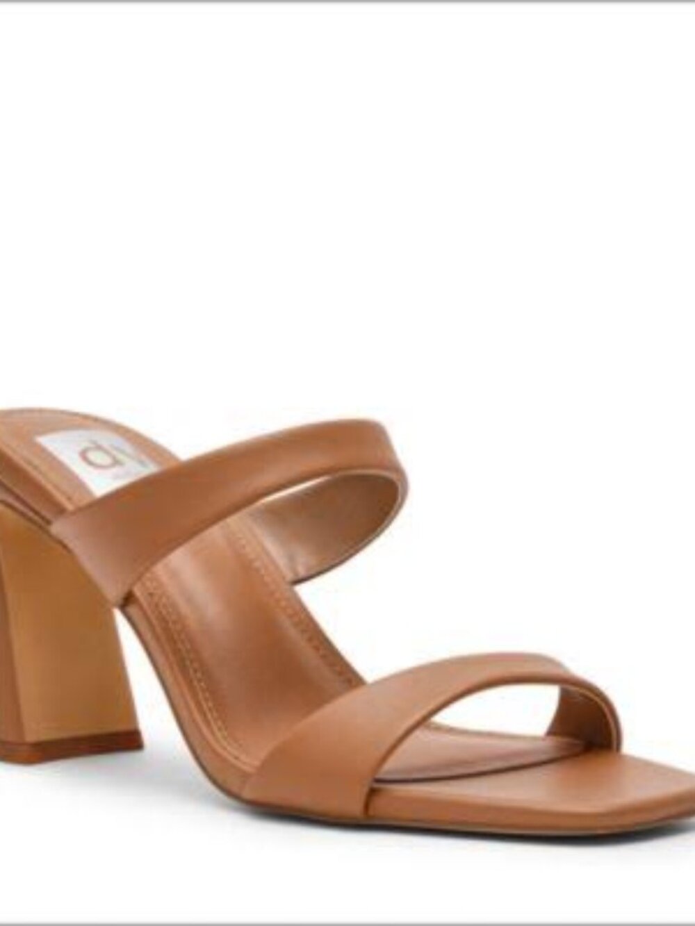 DV DOLCE VITA Veniss Block Heel Slide Sandal New In Box
